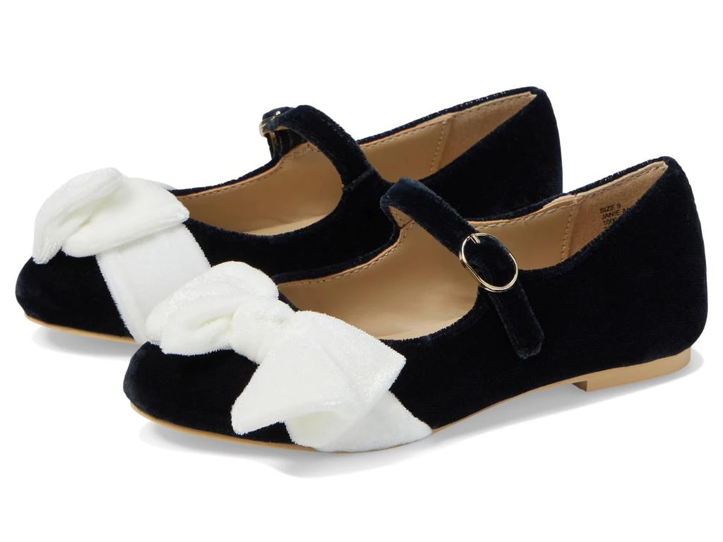 商品Janie and Jack|Velvet Bow Flats (Toddler/Little Kid/Big Kid),价格¥385,第1张图片