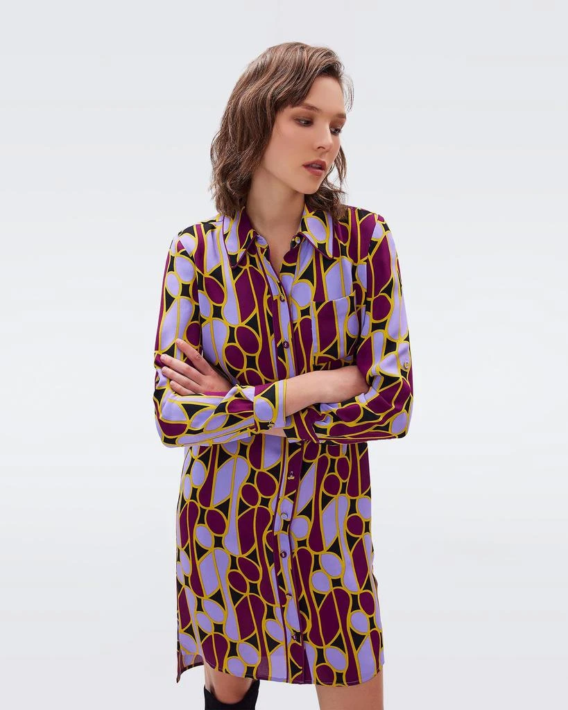 商品Diane von Furstenberg|Prita Shirt Dress,价格¥2032,第2张图片详细描述