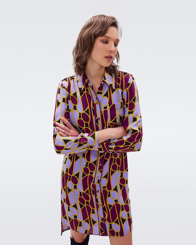 商品Diane von Furstenberg|Prita Shirt Dress,价格¥4080,第2张图片详细描述