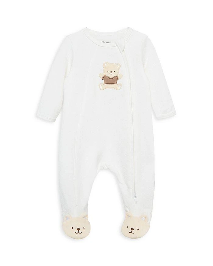 商品Little Me|Unisex Gentle Bear Footie - Baby,价格¥112,第1张图片详细描述