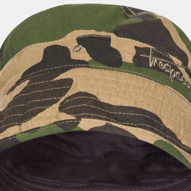 商品Trespass|Childrens/Kids Zebedee Summer Bucket Hat Camo Green,价格¥66,第1张图片