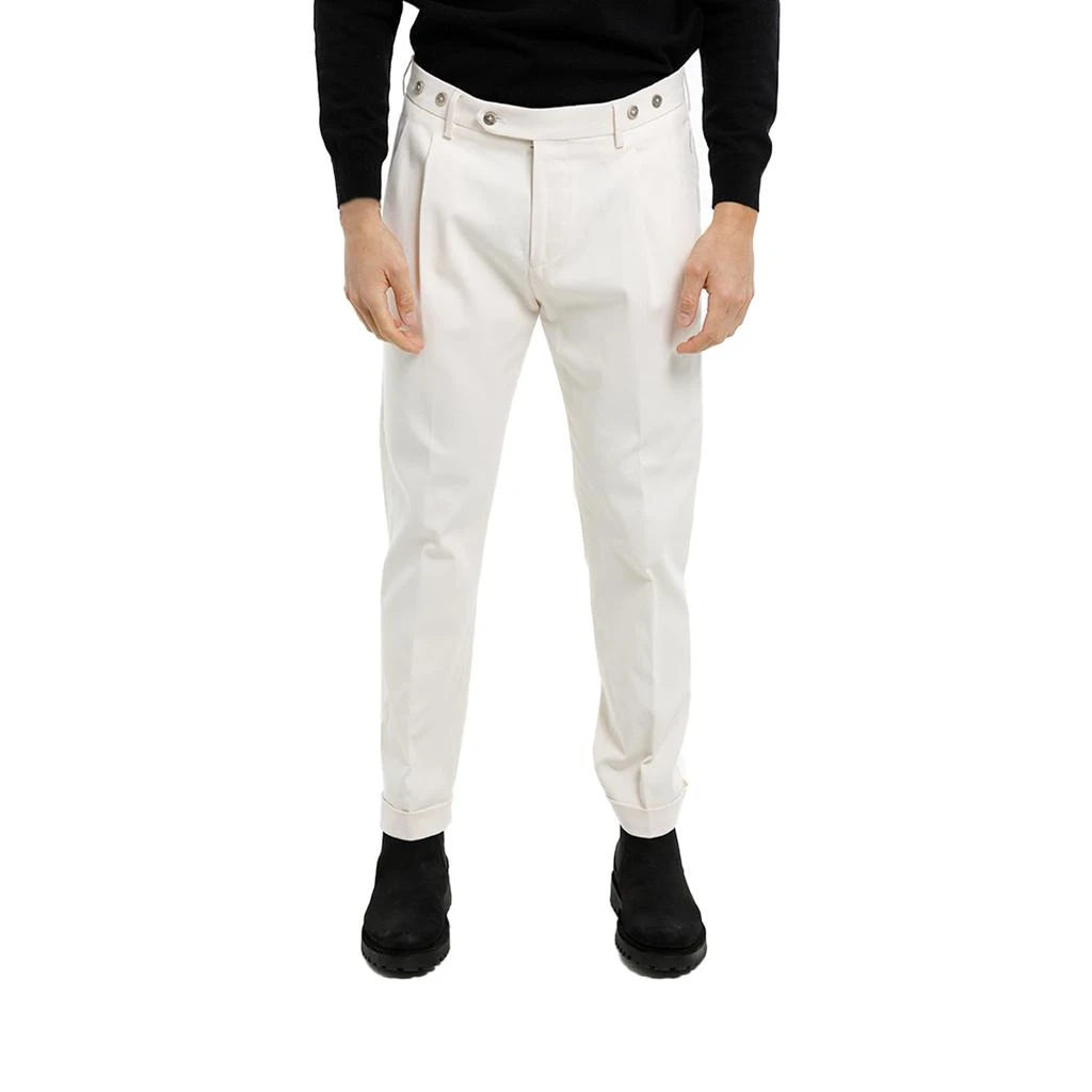 商品Berwich|Barber White Trousers,价格¥1623,第1张图片