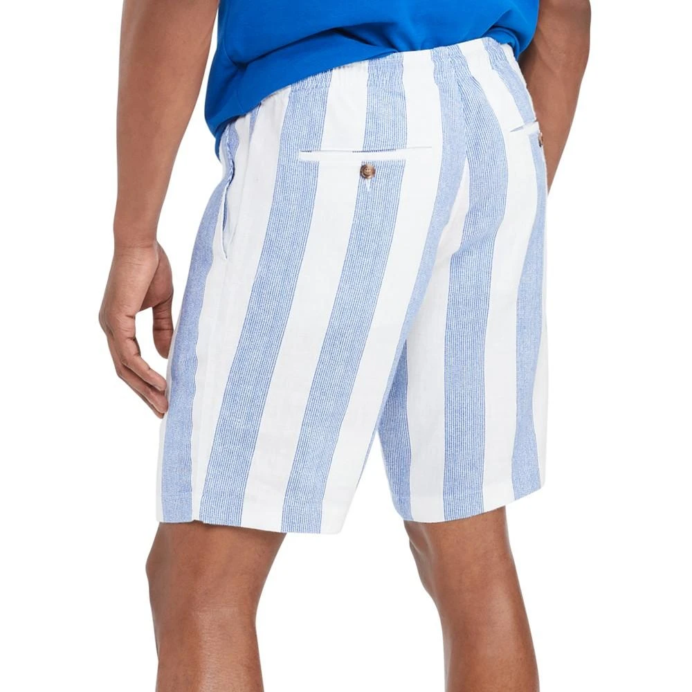 商品Tommy Hilfiger|Men's Harlem Deck Chair Stripe Pull On 10" Shorts,价格¥139,第4张图片详细描述