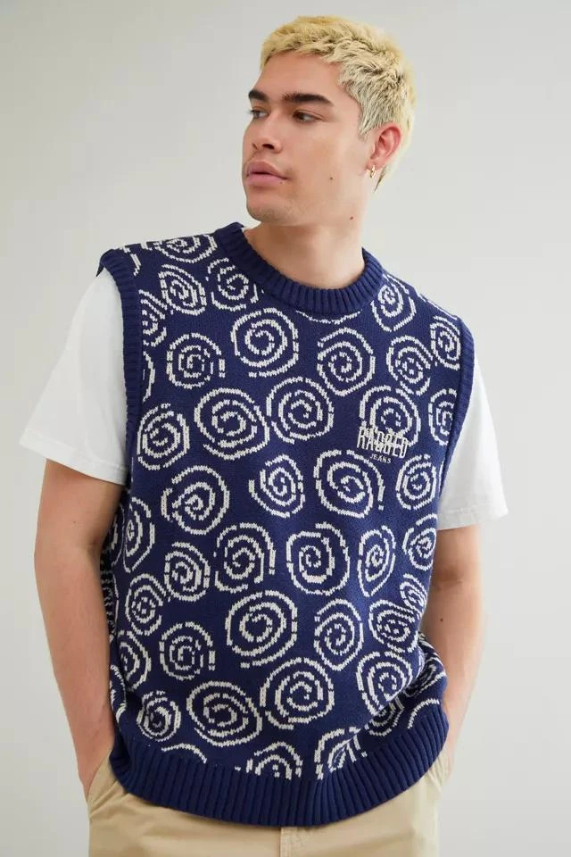 商品The Ragged Priest|The Ragged Priest Confusion Sweater Vest,价格¥312,第1张图片