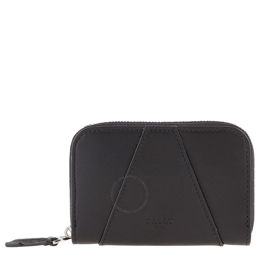 商品Bally|Black/Palladio Angye Leather Zip-Around Wallet,价格¥1464,第1张图片