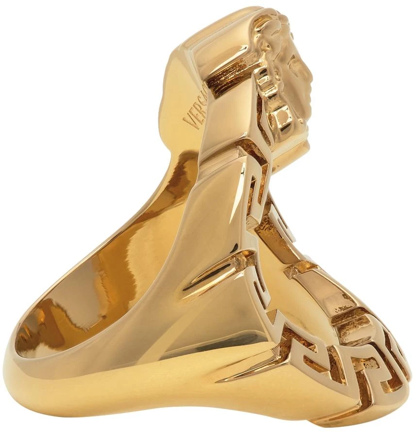 商品Versace|Gold 'La Medusa' Greca Ring,价格¥824,第5张图片详细描述