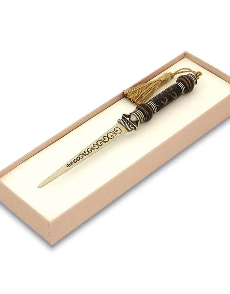 商品Bortoletti波多莱蒂|Bellucci Bronze and Murano Glass Letter Opener,价格¥618,第1张图片