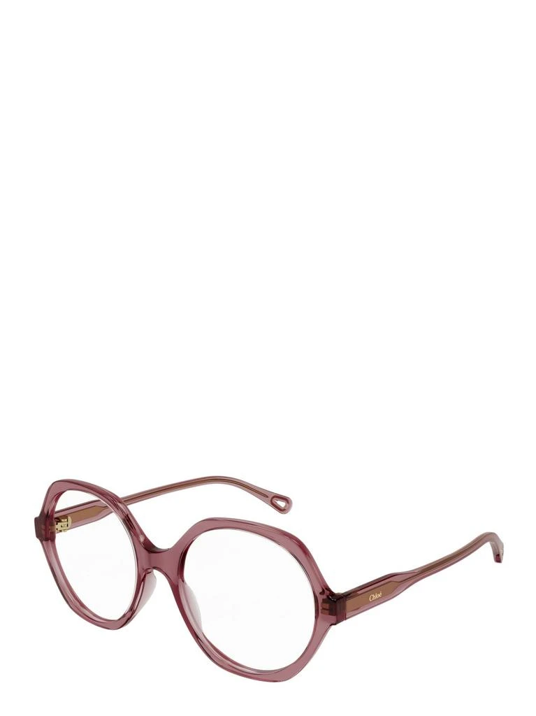 商品Chloé|Chloé Eyewear Round Frame Glasses,价格¥1488,第2张图片详细描述