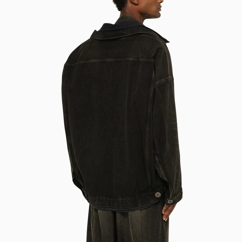 商品Maison MIHARA YASUHIRO|Black multi-layer denim jacket,价格¥3629,第3张图片详细描述