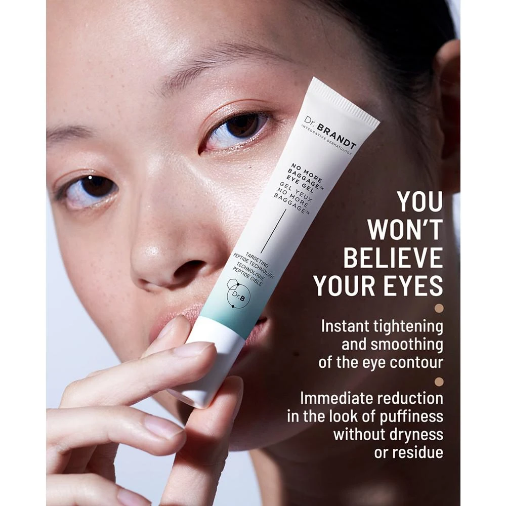 商品Dr. Brandt Skincare|Needles No More No More Baggage Eye Gel, 0.5 oz.,价格¥359,第4张图片详细描述