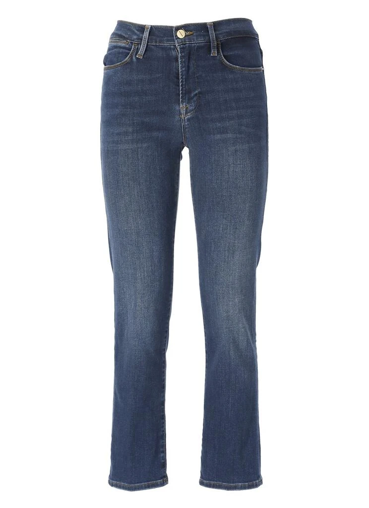商品FRAME|Frame Le High Straight-Leg Stretched Jeans,价格¥1883,第1张图片