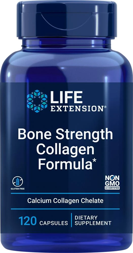 商品Life Extension|Life Extension Bone Strength Collagen Formula* (120 capsules),价格¥247,第1张图片