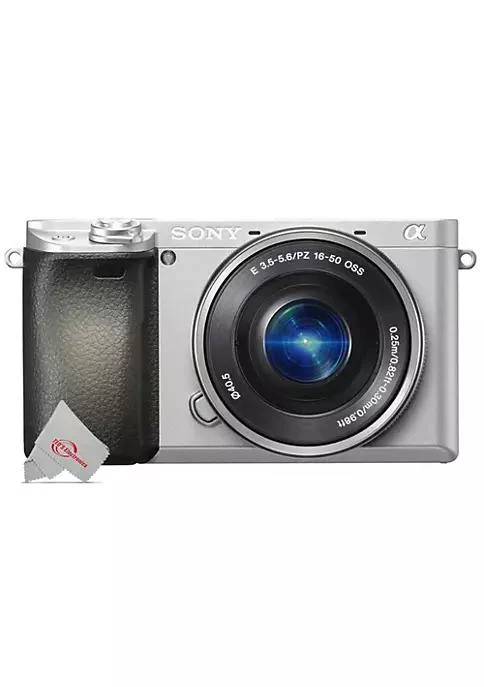 商品SONY|Alpha A6400 Mirrorless 24.2Mp Digital Camera With 16 50Mm Lens Silver Vivitar 50Mm F 2.0 Lens Kit,价格¥9845,第2张图片详细描述