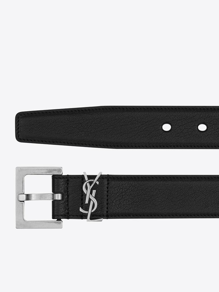 商品Yves Saint Laurent|Monogram leather belt,价格¥2308,第5张图片详细描述