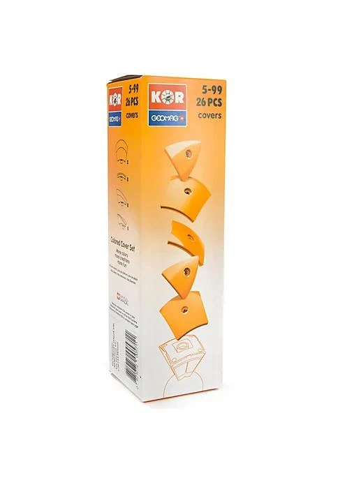 商品Geomag|Geomag Kor Egg Covers   Orange   26 Piece Creative Magnet Cover Addition,价格¥199,第2张图片详细描述