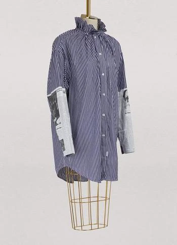 商品Balenciaga|Long sleeved striped shirt,价格¥4358,第3张图片详细描述