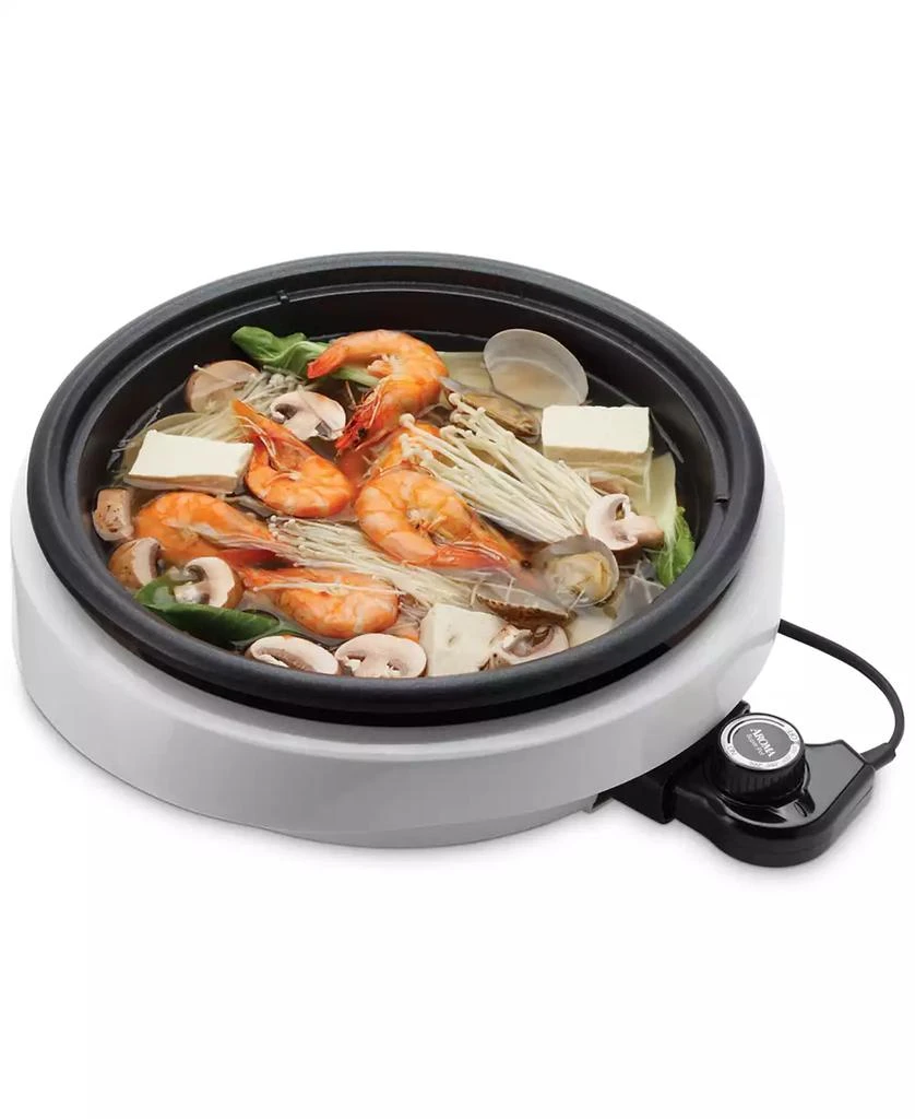 商品Aroma|ASP-137 3-Qt. 3-in-1 Grillet, White,价格¥361,第4张图片详细描述