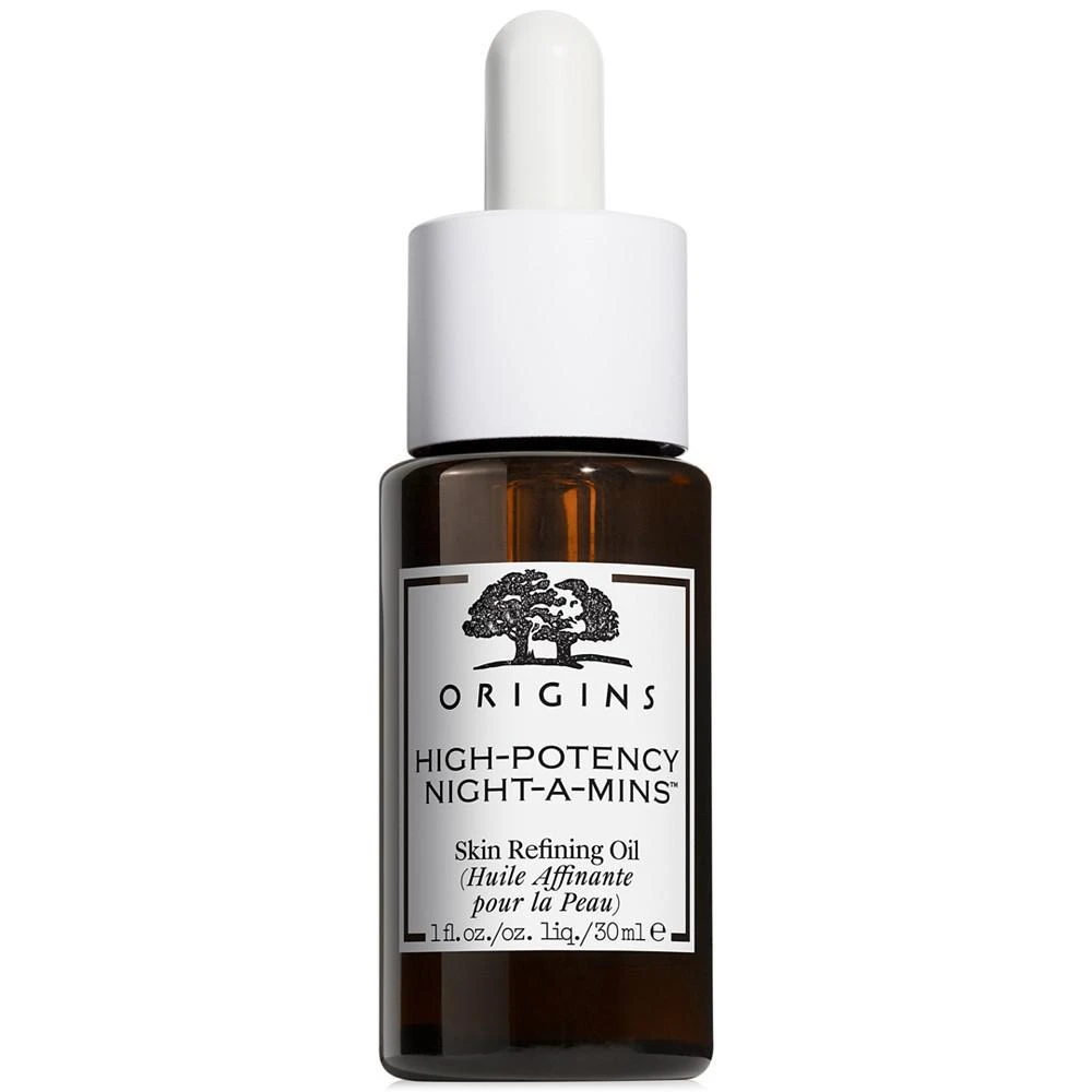 商品Origins|High-Potency Night-A-Mins Skin Refining Oil, 1 fl. oz. ,价格¥345,第1张图片