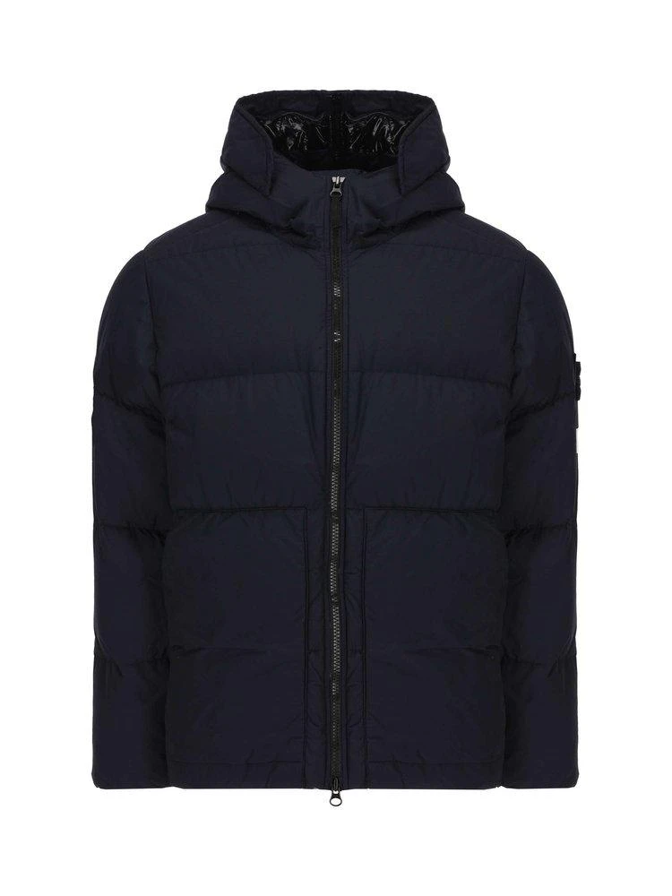 商品Stone Island|Stone Island Logo Patch Puffer Jacket,价格¥6720,第1张图片
