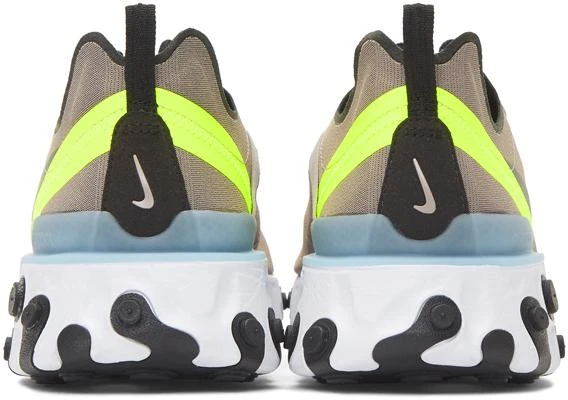 商品NIKE|Brown React Element 55 Sneakers,价格¥464,第4张图片详细描述