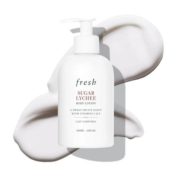 商品Fresh|Fresh Sugar Lychee Body Lotion 300ml,价格¥323,第3张图片详细描述