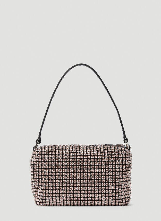 商品Alexander Wang|Heiress Medium Pouch Handbag in Pink,价格¥5048,第5张图片详细描述