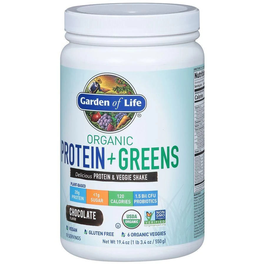 商品Garden of Life|Organic Protein + Greens,价格¥148,第3张图片详细描述