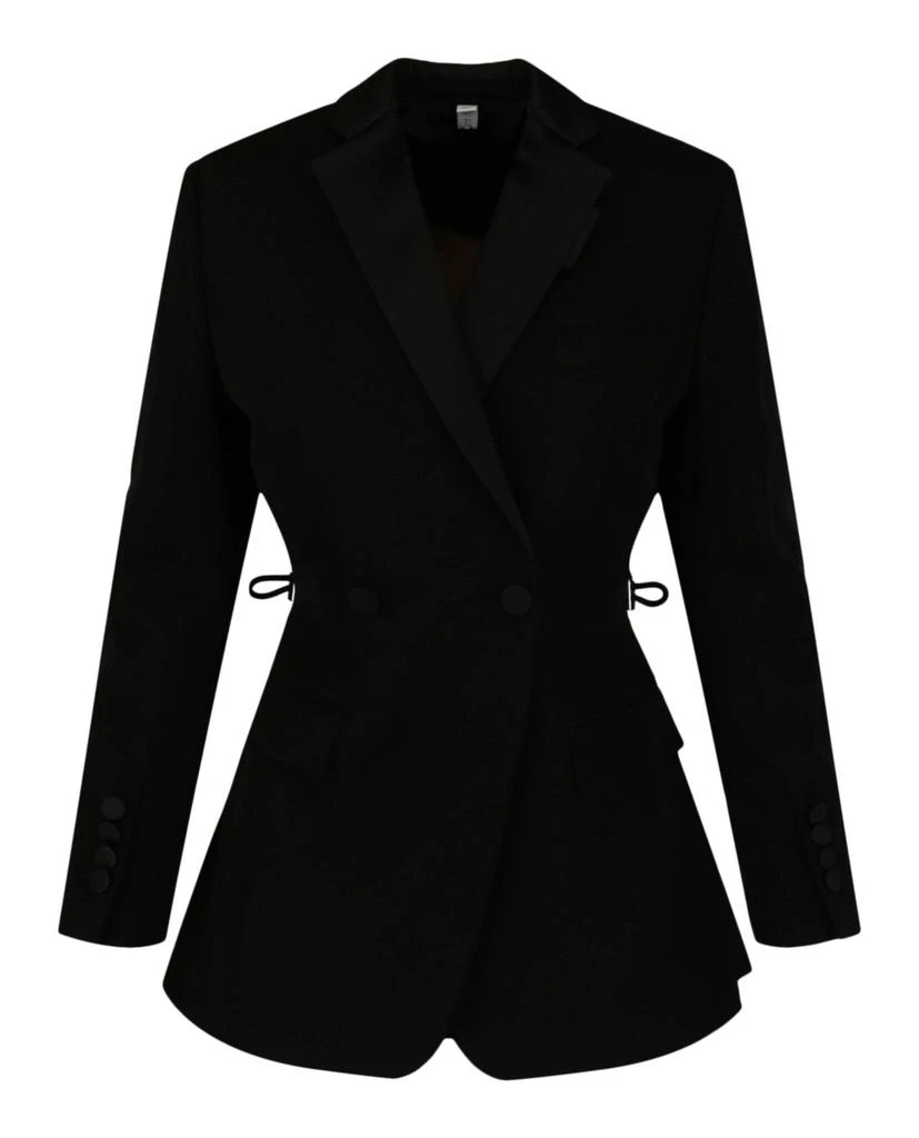 商品Burberry|Cut-Out Detail Wool Blazer,价格¥7207,第1张图片