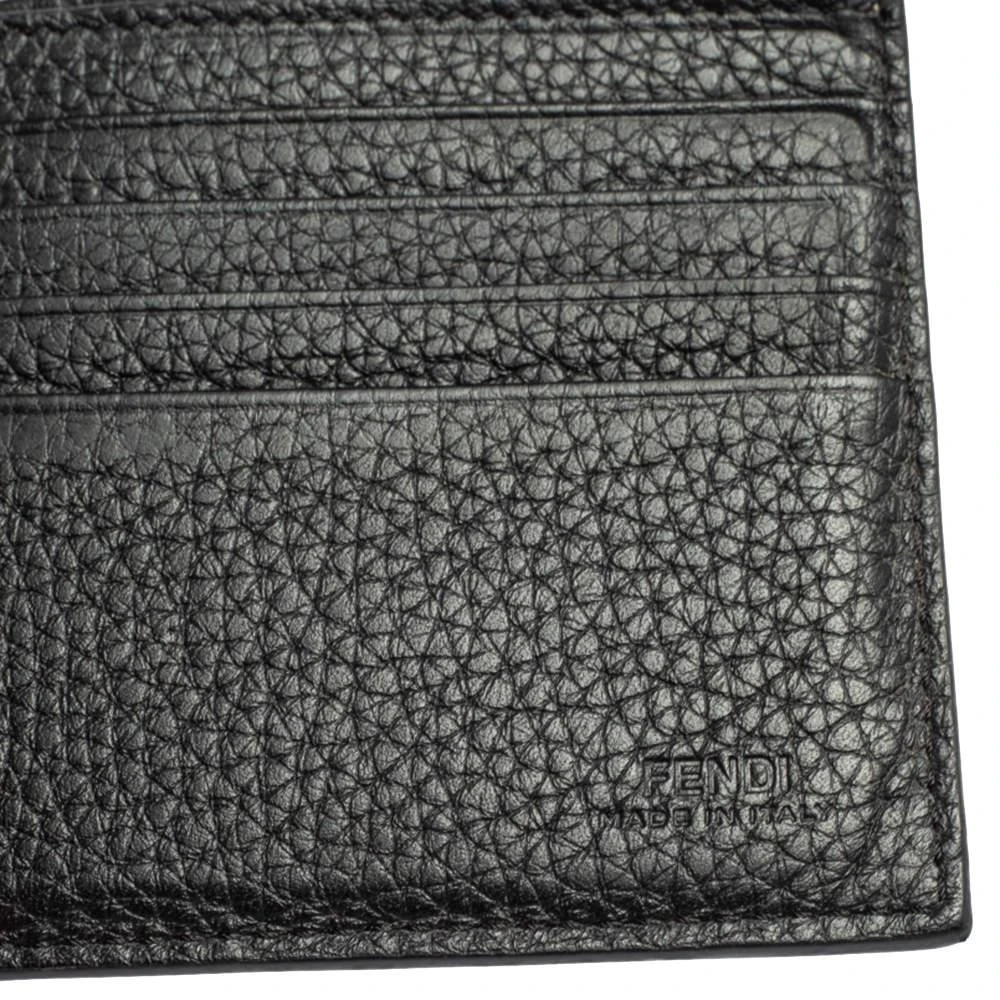 商品[二手商品] Fendi|Fendi Grey Leather Cut Out Bifold Wallet,价格¥1040,第5张图片详细描述