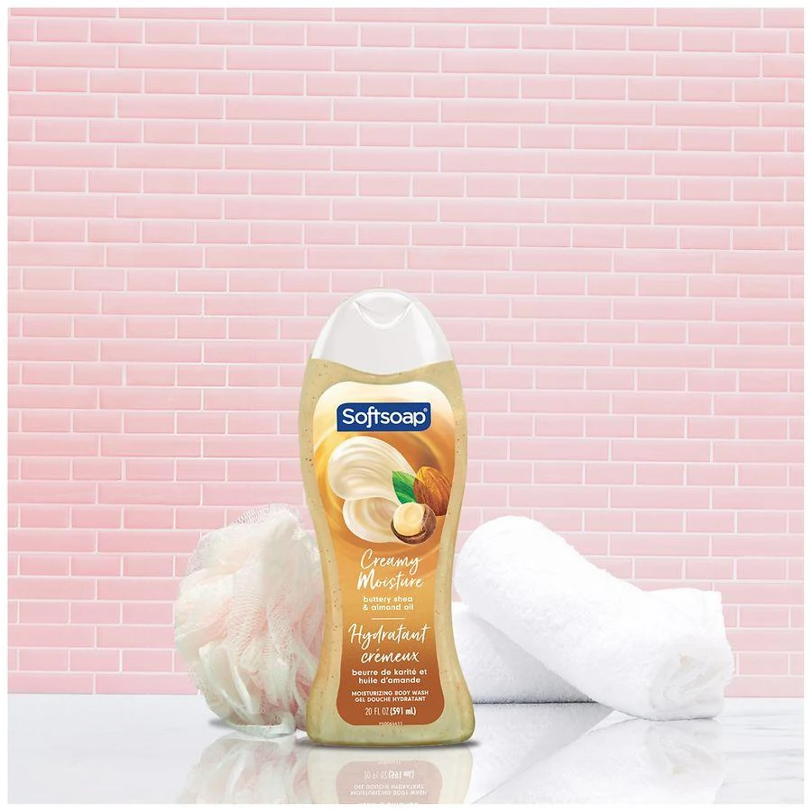 商品Softsoap|Moisturizing Body Wash Shea & Almond Oil,价格¥52,第4张图片详细描述