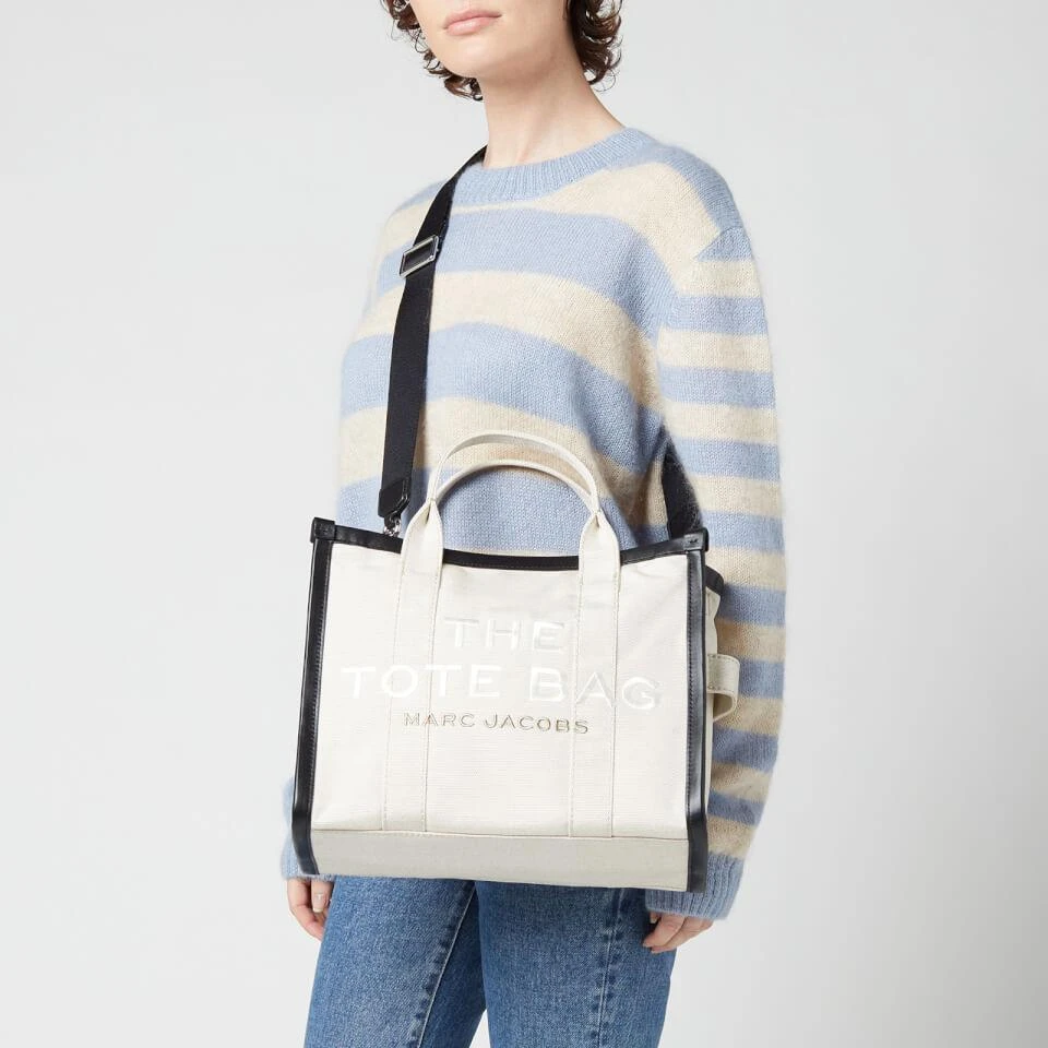 商品Marc Jacobs|Marc Jacobs Women's The Medium Tote Bag - Natural,价格¥2600,第2张图片详细描述