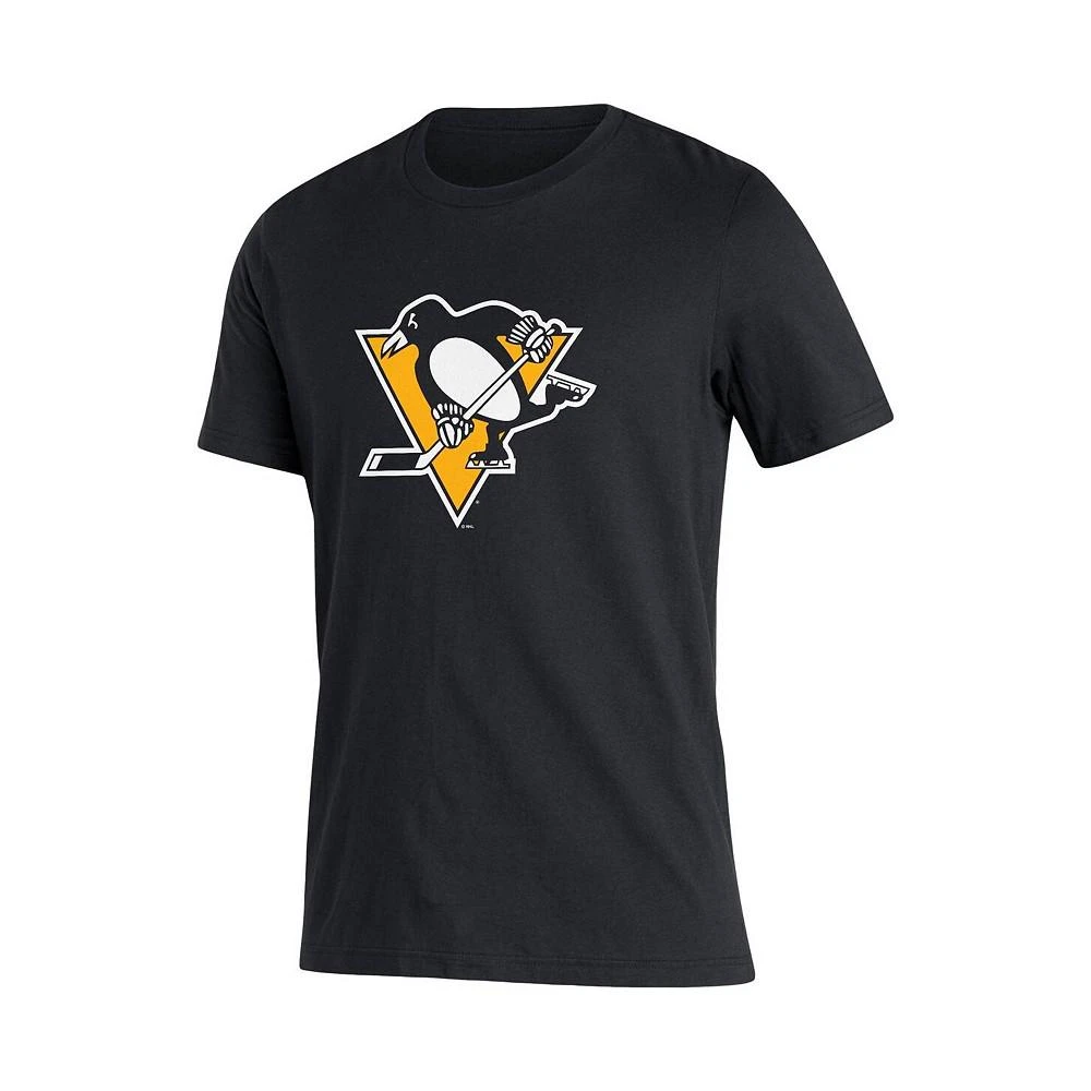 商品Adidas|Men's Jake Guentzel Black Pittsburgh Penguins Player Name & Number T-shirt,价格¥188,第2张图片详细描述