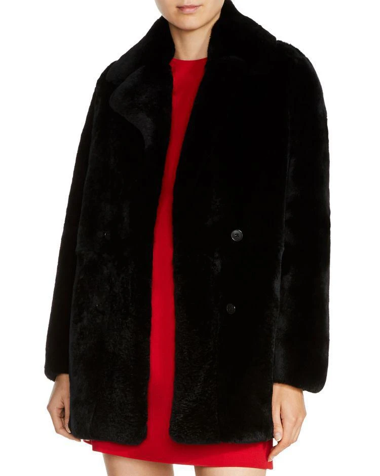 商品Maje|Gati Fur Coat,价格¥5885,第1张图片
