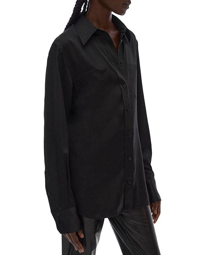 商品Helmut Lang|Core Stretch Silk Shirt,价格¥1784,第4张图片详细描述