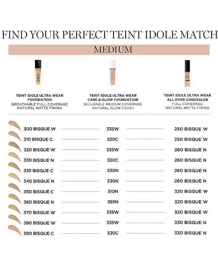 Teint Idole Ultra Wear Care & Glow Serum Foundation 1 oz. 商品