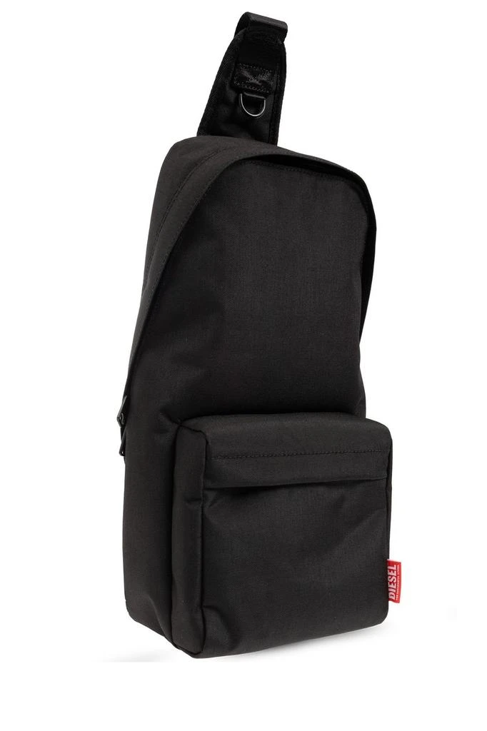 商品Diesel|Diesel Logo Detailed Zipped Shoulder Backpack,价格¥847,第3张图片详细描述