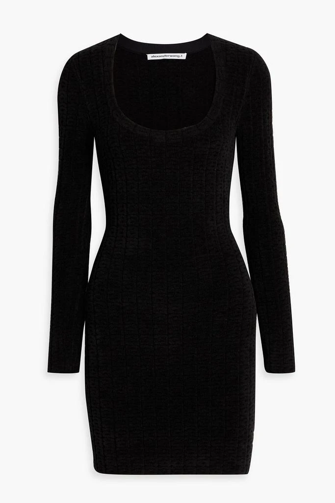 商品Alexander Wang|Terry-jacquard mini dress,价格¥1065,第1张图片详细描述