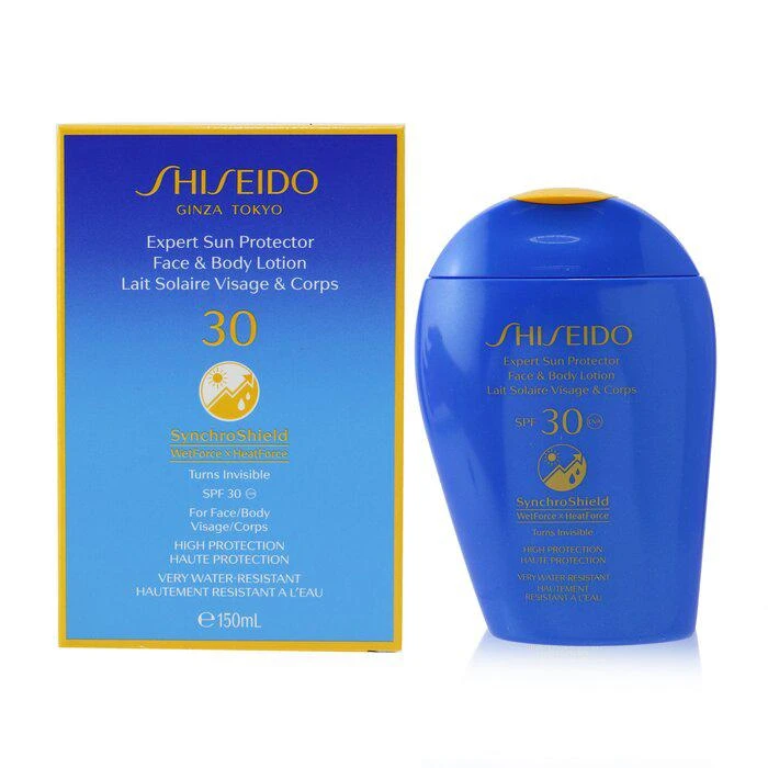 商品Shiseido|资生堂 新艳阳夏水动力面部防及身体晒霜 SPF30 UVA（透明&高度防护&防水）Expert Sun Protector SPF 30 UVA Face & Body Lotion (Turns Invisible, High Protection & Very Water-Resistant) 150ml/5.07oz,价格¥473,第2张图片详细描述