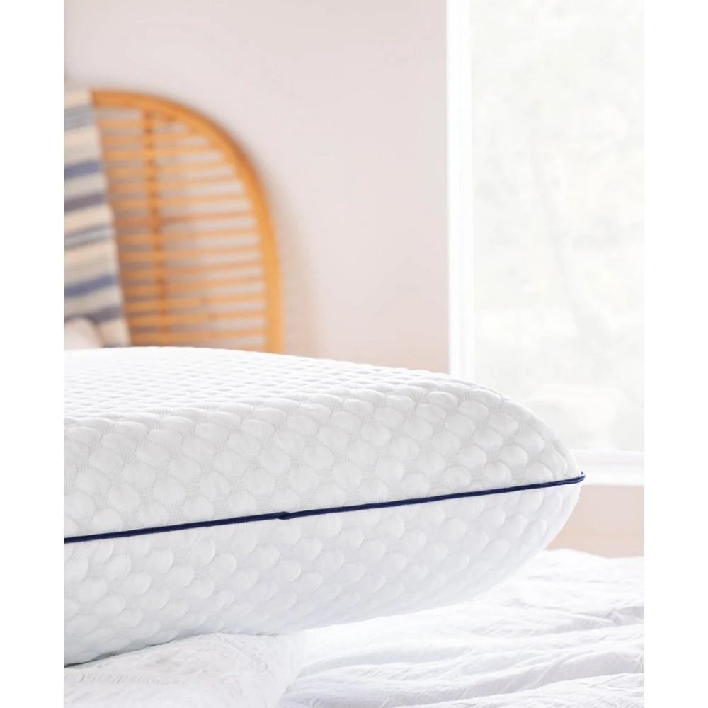 商品Linenspa|AlwaysCool Gel Memory Foam Pillow, Standard,价格¥344,第4张图片详细描述