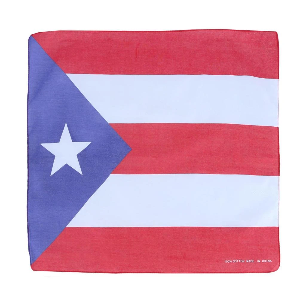 商品CTM|Cotton Puerto Rico Flag Bandana,价格¥79,第1张图片