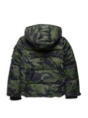 商品S13|Boy's Downhill Camo-Print Down-Blend Jacket,价格¥474,第2张图片详细描述