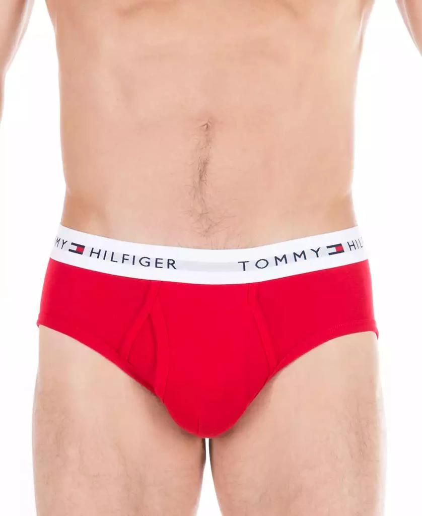 商品Tommy Hilfiger|Men's 4-Pk. Classic Cotton Moisture-Wicking Briefs,价格¥241,第2张图片详细描述