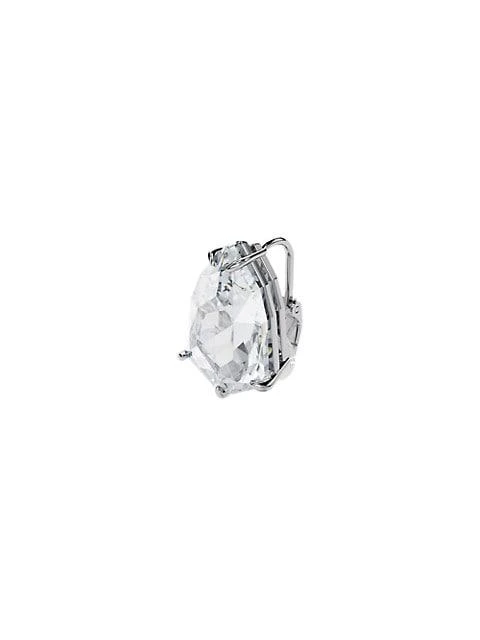 商品Swarovski|Mesmera Swarovski Crystal Rhodium-Plated Large Trilliant Clip-On Earring,价格¥484,第1张图片