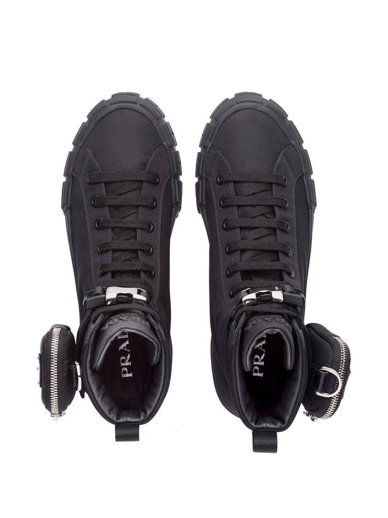 Sneakers high-top Prada Wheel in Re-Nylon商品第5张图片规格展示