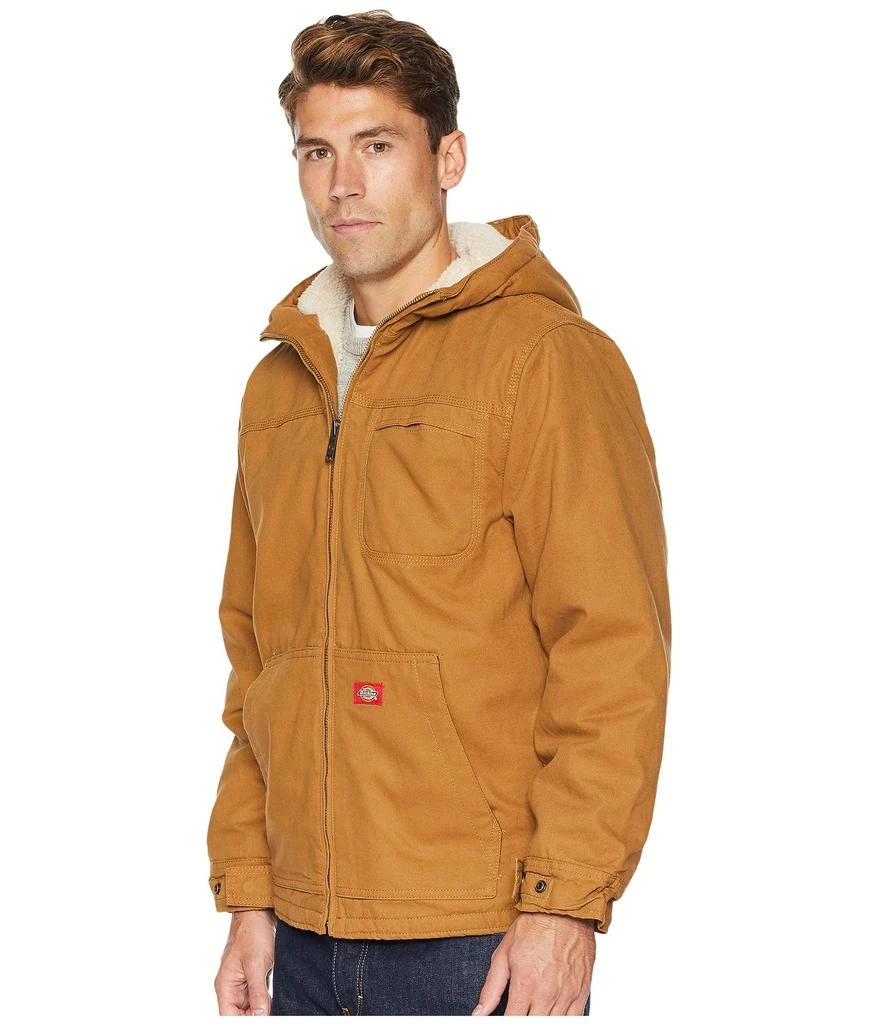 商品DICKIES|Sanded Duck Sherpa Lined Hooded Jacket,价格¥600,第2张图片详细描述