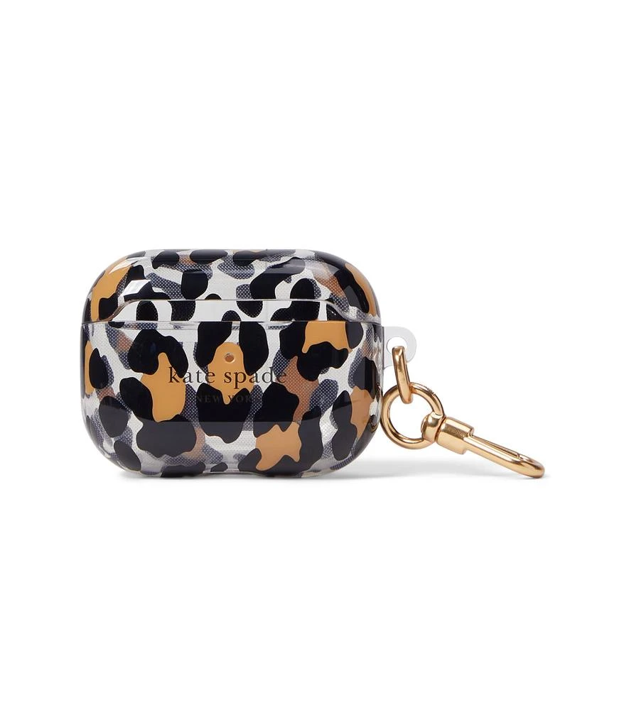 商品Kate Spade|Leopard Printed TPU Airpod Pro Case,价格¥209,第1张图片