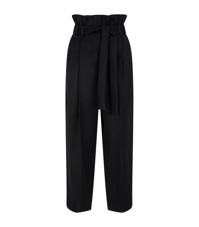 商品Max Mara|Wool Belted Trousers,价格¥2296,第1张图片