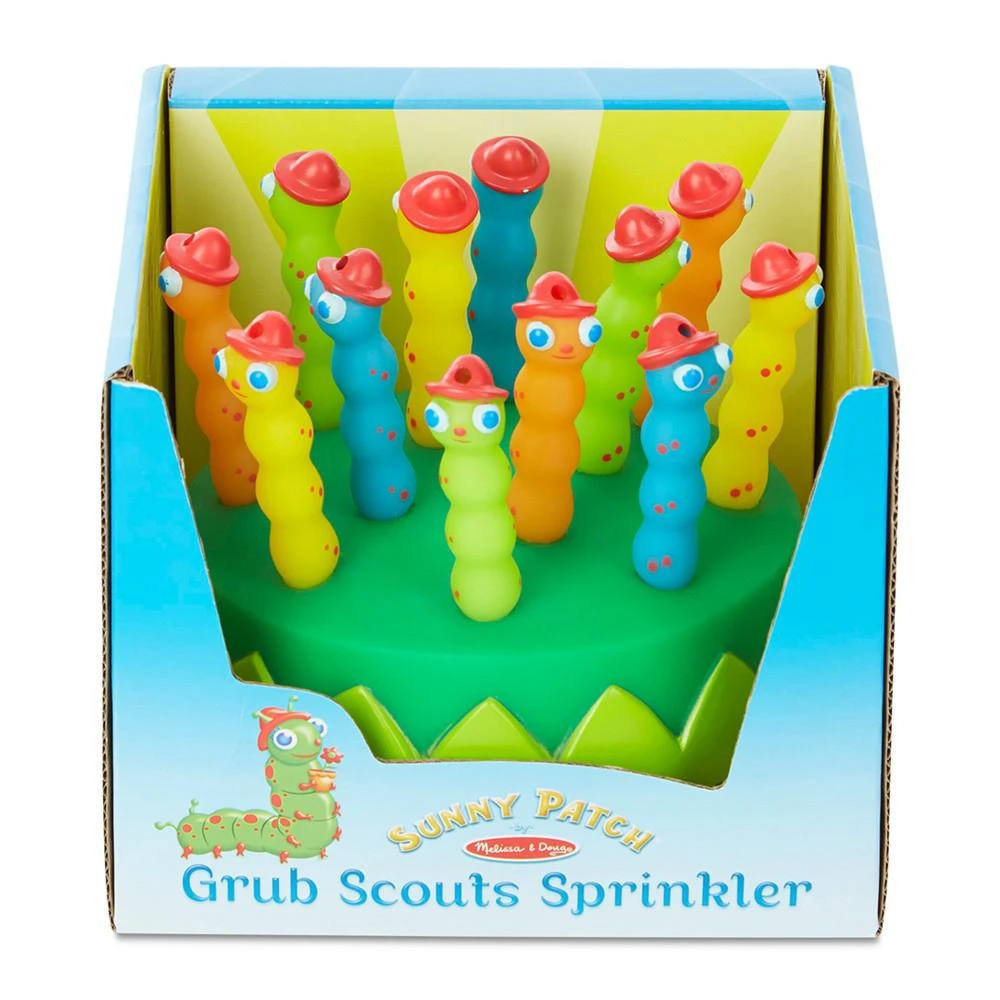 Melissa & Doug Sunny Patch Splash Patrol Outdoor Sprinkler Toy with Hose Attachment 商品