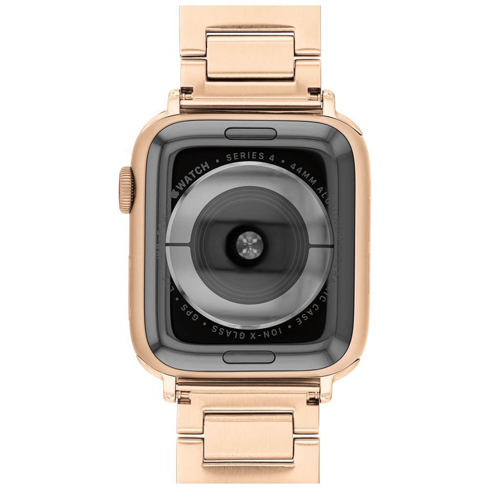Rose Gold-Tone Bracelet for Apple Watch 42mm, 44mm, 45mm商品第3张图片规格展示