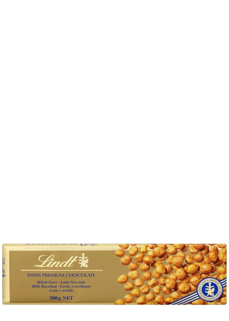 商品LINDT|Gold Swiss Premium Hazelnut Milk Chocolate Bar 300g,价格¥83,第1张图片